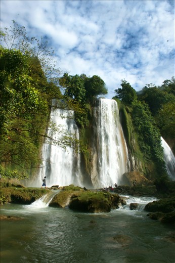 One of the beauty in Ujung Genteng, Banten Cikaso waterfall.