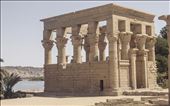 Trajan's Kiosk, a part of the temple complex on an island of Philae, near Aswan,: by discoveringegypt, Views[324]