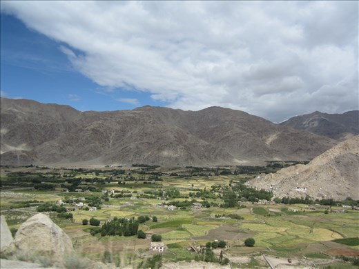 View of the Valley during the long drive from Leh to Pangong