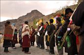 Lilting to the narrative of local deities and folklore, hymns are sung as cold mountain air blends with the melody.  After that, the women brief the men, before the latter proceed to Lapse, where prayer flags are tied.: by divvea, Views[1886]