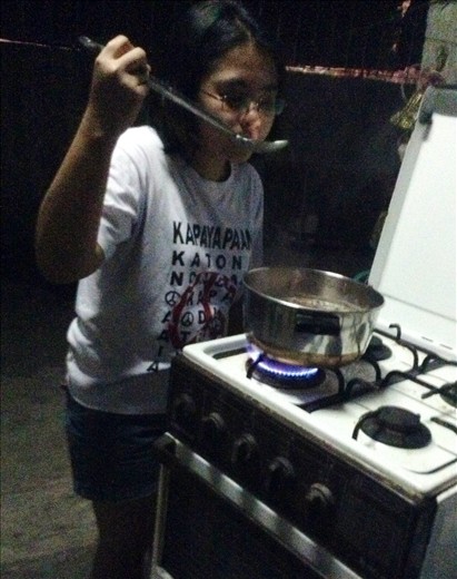 Tasting the dish while cooking helps in reaching the desired taste.