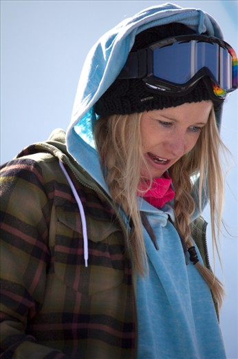 Fun in the sun after a hard day on the slopes