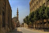 Empty Streets: This downtown street near the Cairo Necropolis is typically filled with tourists, but during the revolution it is empty and barren.: by djnicke, Views[801]