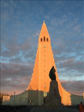 church statue sunset: by dohnster, Views[180]