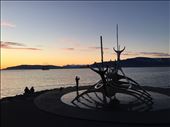 sunset on harbor: by dohnster, Views[200]