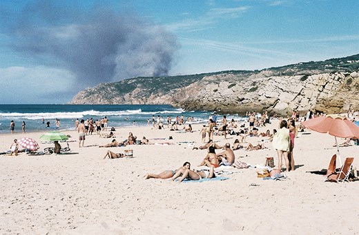 Praia do guincho, burning paradise