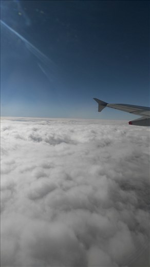 Über den Wolken, London Flug
