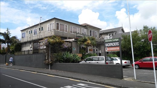 Das Hostel, in dem ich residiere! Das ist eines der besseren hier.