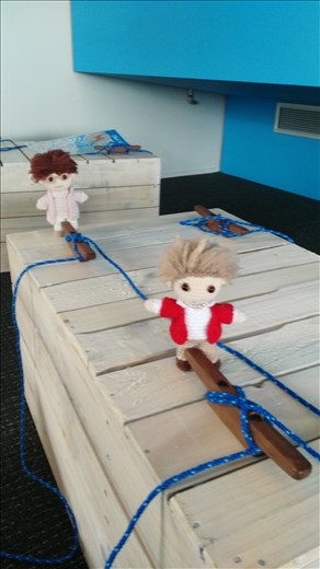 In Auckland war ich mit den Omas im Schifffahrt-Museum. Gerade am ausruhen...