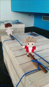 In Auckland war ich mit den Omas im Schifffahrt-Museum. Gerade am ausruhen...: by domi_info, Views[329]