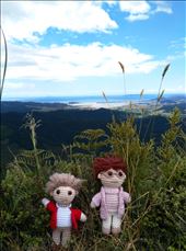 Die Omas erklommen Castle Rock! Coromandel Region: by domi_info, Views[691]