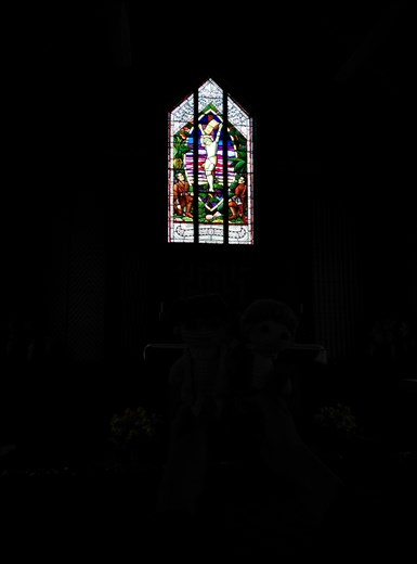 Schönes Kirchenfenster, in Tikitiki