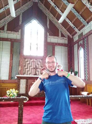 Kirche in Tikitiki, zu Gunsten des Maori Batallion