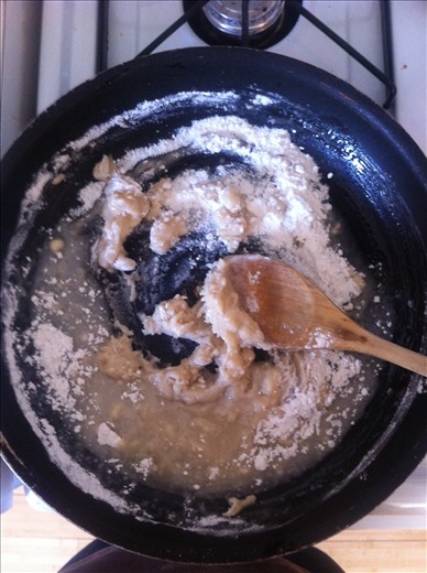 The roux basics-flour and oil