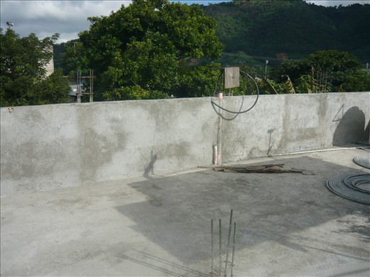 Morning- just before painting day.