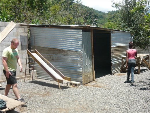 This the shed we moved.