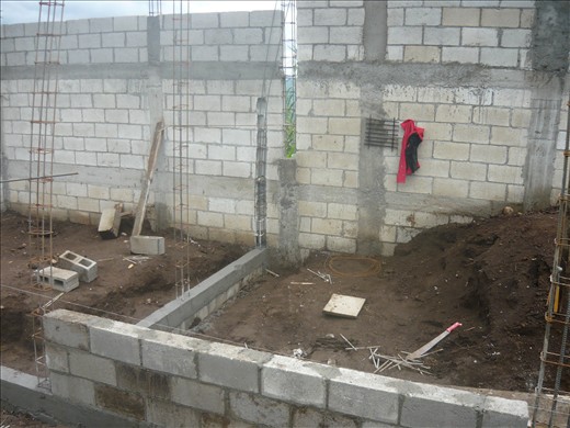 The rooms are starting to take shape.