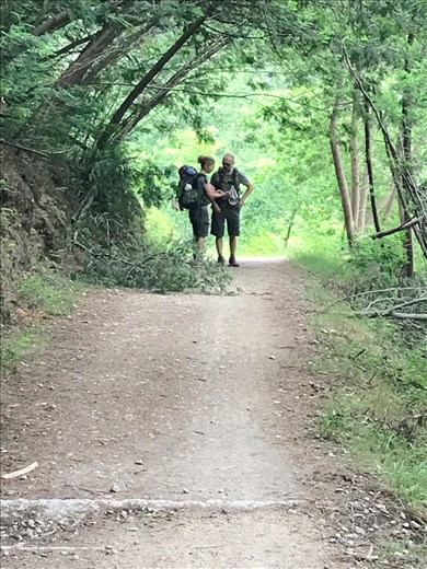 Argentina Friends Outside Caldas de Reis