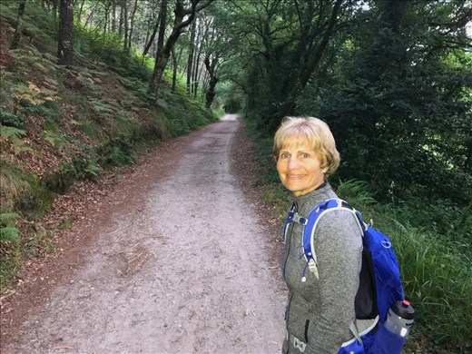 Donna Trail outside Caldas de Reis