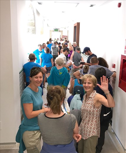 In line for Compostela