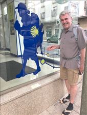 Jeff Window Pilgrim Caldas de Reis: by donna_jeff, Views[243]