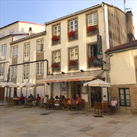 Street Cafes in Santiago