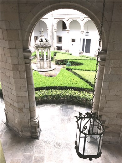 View from window Santiago