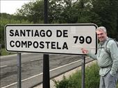 Roncevelles Camino sign 790 km: by donna_jeff, Views[176]