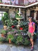 flowers courtyard Santa Catalina Albergue DMS: by donna_jeff, Views[139]