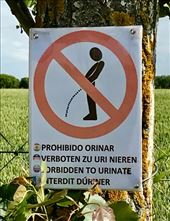 No peeing sign: by donna_jeff, Views[209]