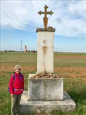 camino marker outside El Burgo Ranero DMS: by donna_jeff, Views[125]
