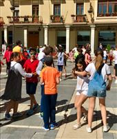 kids dancing Cathedral Leon: by donna_jeff, Views[145]