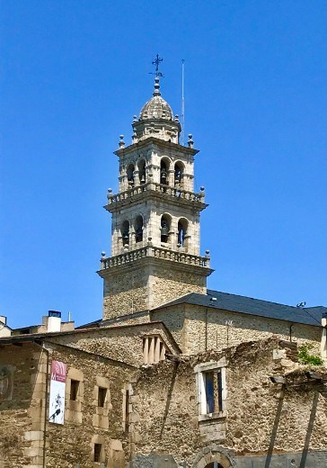 cathedral spire Ponferrada