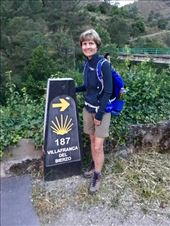 camino milage sign Villafranca DMS: by donna_jeff, Views[145]