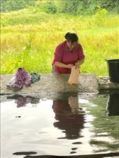 Mercedes washing clothes Furelos: by donna_jeff, Views[167]