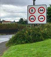 Highway entrance sign Santiago: by donna_jeff, Views[126]