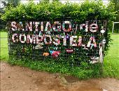 Santiago sign with stickers: by donna_jeff, Views[173]