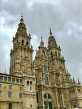 Cathedral w clouds Santiago: by donna_jeff, Views[198]