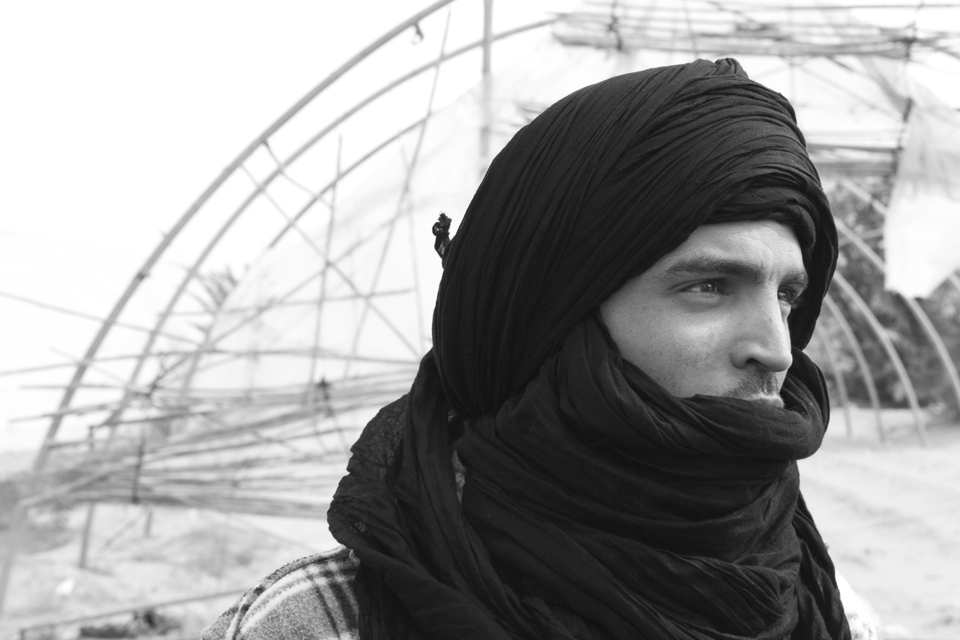 Adji, a resident of the Sahrawi refugee camp in Laayoune