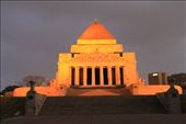 The Shrine in the Sunset - 
I got the chance to took a shot of the The Shrine of Remembrance in Melbourne, Australia. I had a couple of weeks before I go home to the Philippines but I got fortunate to visit a piece of history in Australia.: by doodziroll, Views[444]