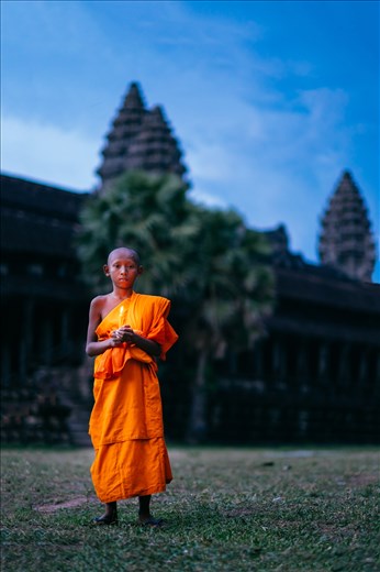 Monks of all ages take part in the annual pilgrimage
