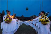 Nuns join the monks on mass for the candle light vigil: by dougshobbrook, Views[327]
