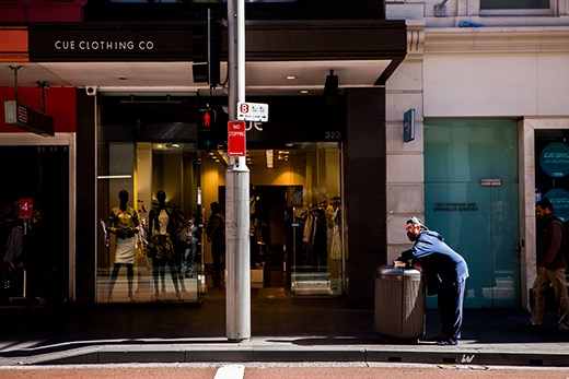 One man's fashion accessory is another's unfinished cigarette...