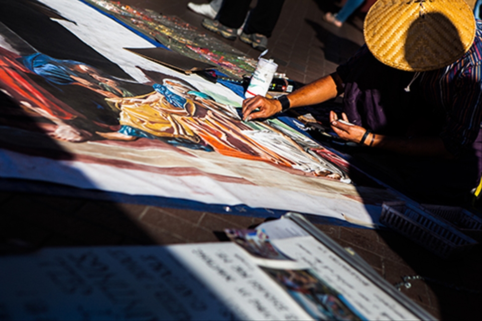 Making the most of his Talents, Passions and Pastels...