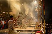 THE MOST POPULAR AND SPECTACULAR EVENT IN VARANASI GHAT.: by dproy, Views[640]