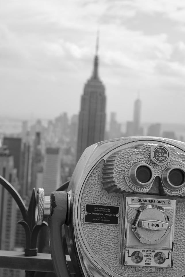 One of the most photographed places in the world ... Empire State, New York City ... the city of my dreams, the place you always wanted to get .... joy.