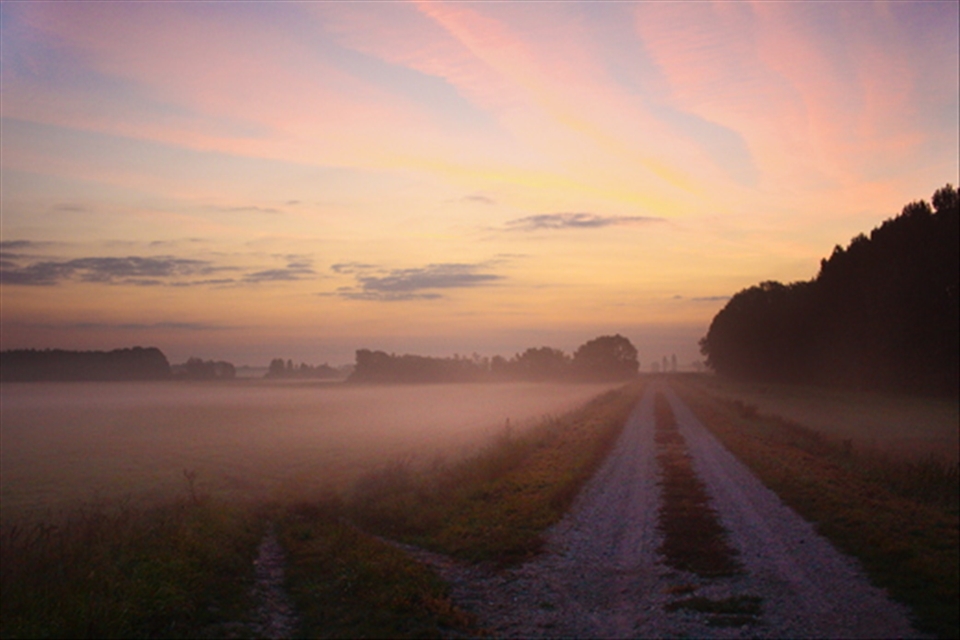 It is a fairy tale morning near where I live. 