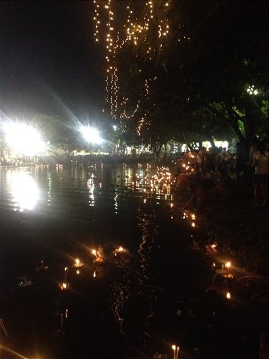 Floating Krathongs