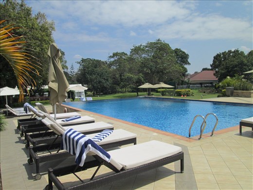 Pool at Mt Meru hotel 