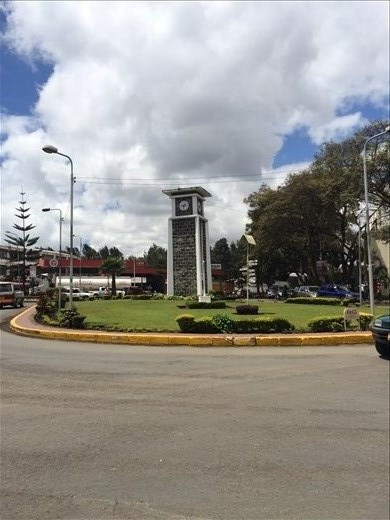 Clocktower, central city Arusha 